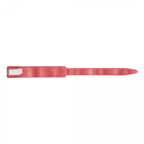 Wristband Identification Soft Lock Colorguard Vinyl Red Adult 250/Bx